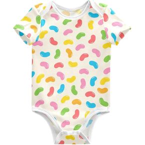 Pigsaly Mallard Ducks Unisex Baby Bodysuits Green Grass Newborn Short Sleeve Summer Jumpsuit Boy Girl 3M