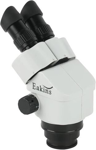 تكبير المجهر المجهر المستمر Zoom 7x-45x Microscope Head + WF10x/20mm Eyepiece للهاتف PCB Soldering (مع 0.5x) in Saudi Arabia