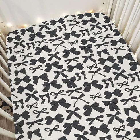 ألواح أسرّة للأطفال الوردي عيد الحب لفتاة صبي 52 "x28" ، أقواس فتاة ناعمة مطاطية مرتبة سرير غلاف طفل أول ورقة طفل عيد الحب تناسب سرير الأطفال وطفل صغير in Kuwait