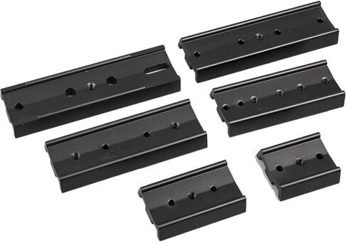 Metal Dovetail Mounting Plate Compatible with Astro Telescope OTA Equatorial Tripod Black (150mm) in Kuwait
