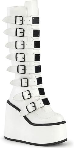 Demonia Women's Swing-815 Knee-High Boots in Kuwait