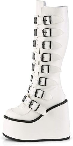 Demonia Women's Swing-815 Knee-High Boots in Kuwait