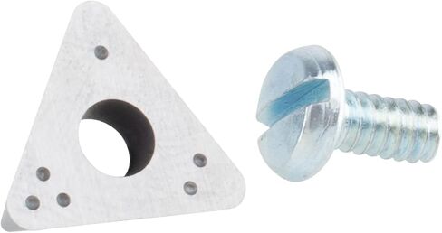 Shark PN-408-6 LIFE EDACT-Superians Grade .048 RADIUS RAKERIK RAKBIDE VITS for Bench & on-the Car- brake. Accu Turn ، Ammco - يتضمن 6 بت و 6 مسامير in Saudi Arabia