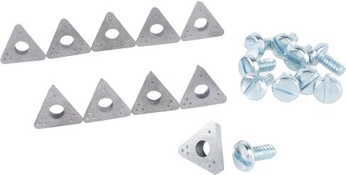 Shark PN-408-6 LIFE EDACT-Superians Grade .048 RADIUS RAKERIK RAKBIDE VITS for Bench & on-the Car- brake. Accu Turn ، Ammco - يتضمن 6 بت و 6 مسامير in Saudi Arabia