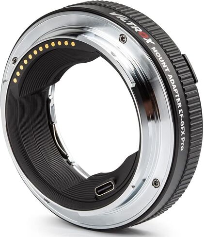 Viltrox EF-FX2 Pro Lens Mount Adapter EF to X-Mount Auto Focus Lens Adapter Aducal Speed ​​Speed ​​Booster متوافق مع عدسة Canon EF إلى Fuji X-Mount X-T3 X-T2 X-T20 X-T100 X-Pro2 X-E3 X-A2 X-A5 in Kuwait