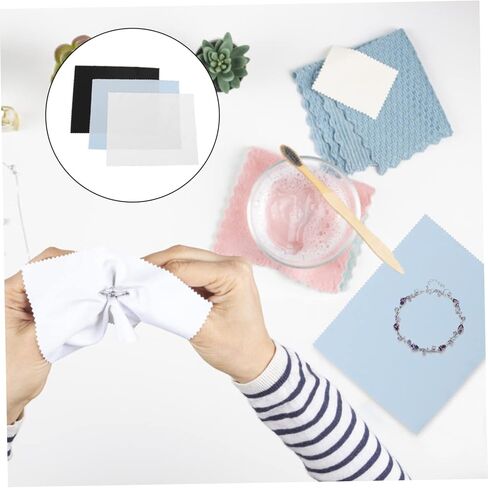 1SET Microfiber Cleaning Cloths للشاشات عدسات Cameras Eyeglasses خفيفة الوزن قابلة للغسل لأقراص الهواتف والأسطح الحساسة 30 ٪ in Kuwait