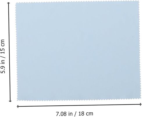 1SET Microfiber Cleaning Cloths للشاشات عدسات Cameras Eyeglasses خفيفة الوزن قابلة للغسل لأقراص الهواتف والأسطح الحساسة 30 ٪ in Kuwait