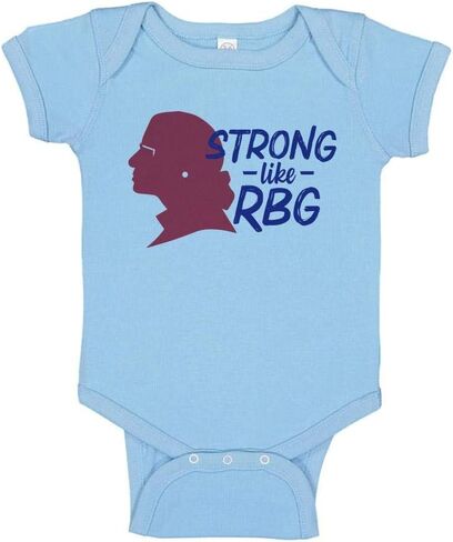 TATY Kids Strong Like RBG Ruth Bader Ginsburg Baby Infant Bodysuit in Kuwait