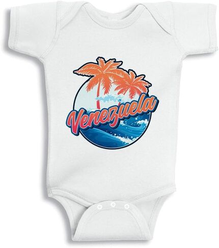 Taty Kids Tropical Venezuela Baby Bodysant in Kuwait