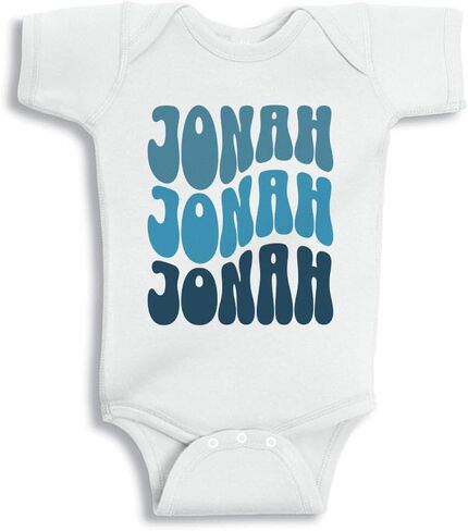 Taty Kids Wavy Jonah Baby Bodysuit in Kuwait