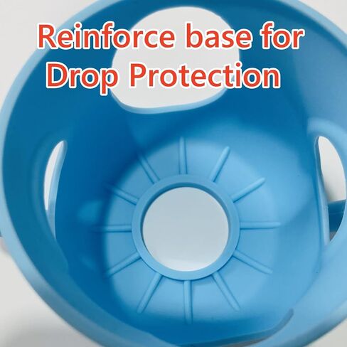 3 حزمة الأكمام السيليكون متوافقة مع Dr Brown Brown Wide Baby Bottles 5 أوقية ، مقابض السيليكون المضادة للكسر متوافقة مع زجاجات Dr. Brown للرضع للأطفال (الوردي ، 5 أوقية) in Kuwait