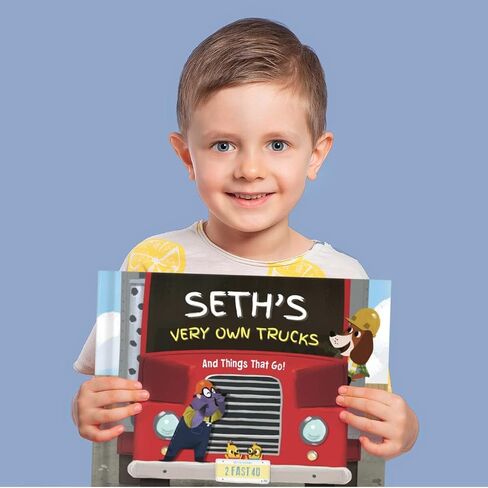 My Very Own Trucks - Personalized Children's Story - I See Me! (Softcover) in Saudi Arabia