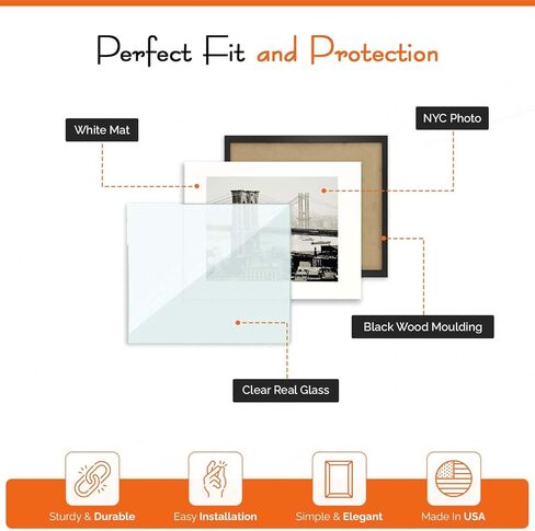 Iframe 18 "× 22" أسود مؤطر مدينة نيويورك كرايسلر بناء أفق طباعة الأعمال الفنية مؤطرة لديكور الجدار مع صور صور | NYC Skyline Wall Art | أبيض وأسود جدار جدار ديكور in Kuwait