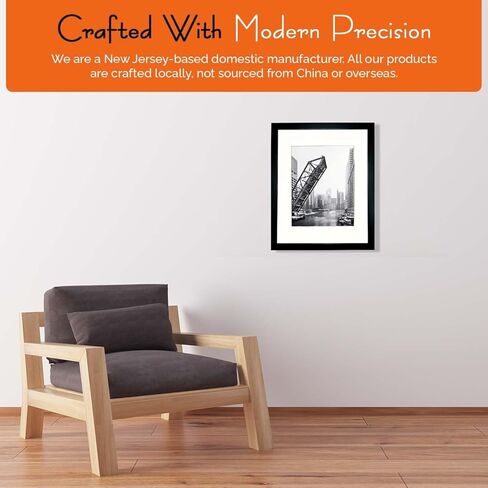 Iframe 18 "x 22" Black Framed Chicago Wrigley Field Skyline Print Print Framed Frame Formant for Wall Decor with Photo Photo حصيرة | تشي تاون أفق جدار الفن | أبيض وأسود جدار جدار ديكور in Kuwait