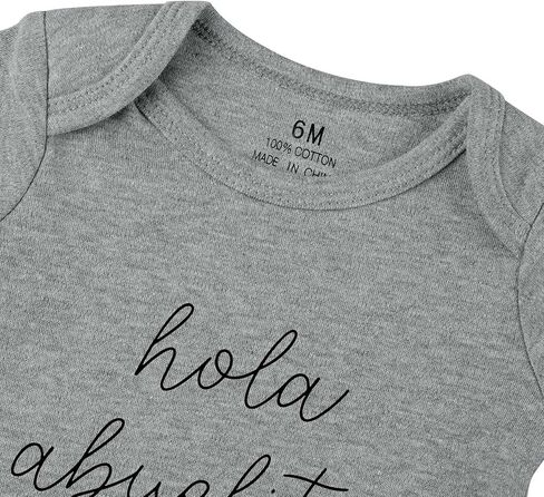 Hola Abuelitos Spanish Pregnancy Announcement Bodysuit for Baby Anuncio de Embarazo Para Abuelos Infant in Saudi Arabia