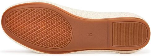 Frank Mully Women's Ballet Flats Round Toe Walking Flats Slip On Work Shoes Knitted Flats Shoes for Woman Soft Lightweight in Saudi Arabia