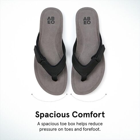 ABEO Women's Oasis Sport Metatarsal Flip Flops | Adjustable Flip Flops | Sandals for Women | Built-In Orthotics | Orthopedic Sandals in Saudi Arabia