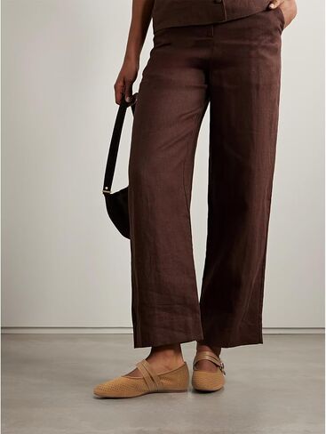 UBWDU SUEDE MARY JANE FLATS للنساء مثقبة مستديرة إصبع القدم شقق الباليه مريحة أحذية راقصة الباليه مع حزام مزدوج الإبزيم in Kuwait