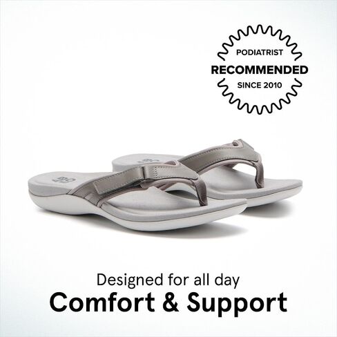 ABEO Women's Oasis Sport Metatarsal Flip Flops | Adjustable Flip Flops | Sandals for Women | Built-In Orthotics | Orthopedic Sandals in Saudi Arabia