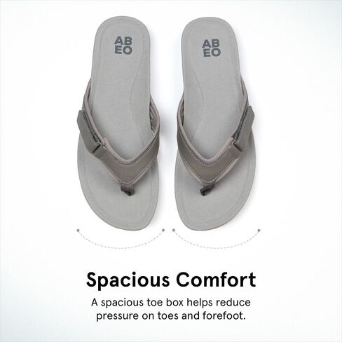 ABEO Women's Oasis Sport Metatarsal Flip Flops | Adjustable Flip Flops | Sandals for Women | Built-In Orthotics | Orthopedic Sandals in Saudi Arabia