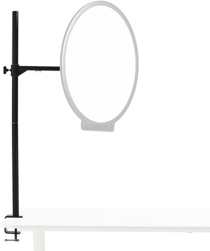 amaran Verge Desk Clamp Stand, Fast, Secure & Tool-Free Mounting Adjustable Aluminum Desk Clamp (Black) in Kuwait
