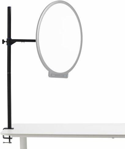 amaran Verge Desk Clamp Stand, Fast, Secure & Tool-Free Mounting Adjustable Aluminum Desk Clamp (Black) in Kuwait