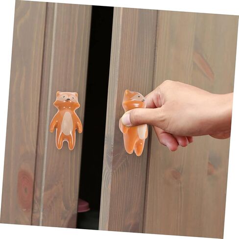 JOJOFUNY 8PCS CERAMIC Animal Knobs for Dresser Rerver Cabinet Conter in Kuwait