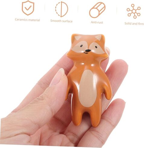 JOJOFUNY 8PCS CERAMIC Animal Knobs for Dresser Rerver Cabinet Conter in Kuwait