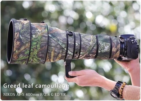 CHASING BIRDS Camouflage Waterproof Lens Coat for Nikon AF-S 400mm F2.8 G ED VR Rainproof Lens Protective Cover (Reed Camouflage) in Saudi Arabia