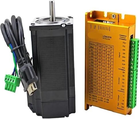 3 Phase LOOP NEMA23 57MM 1N.M ~ 3N.M سهلة SERVO Stepper Driver Stepper SERVO MOTOR MOTOR لآلات التحكم العددية المحوسبة (3NM LC57H3100 KIT) in Saudi Arabia