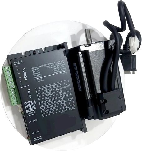 23 Closed Loop Stepper Motor 6A 18-50V DC Fieldbus Stepper Motor Driver KIT Or Motor with Brake for Computerized Numerical Control Machines(57AM23ED Brake KIT) in Saudi Arabia