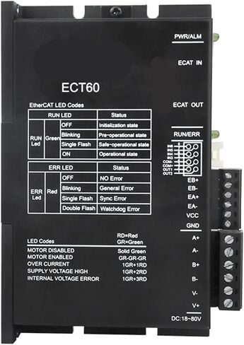 23 Closed Loop Stepper Motor 6A 18-50V DC Fieldbus Stepper Motor Driver KIT Or Motor with Brake for Computerized Numerical Control Machines(57AM23ED Brake KIT) in Saudi Arabia