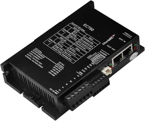 Rtelligent 23 Closed Loop Stepper Motor with 6A 24-80V DC Fieldbus Stepper Motor Driver for Computerized Numerical Control mechine(ECT60 with 57AM13ED) in Saudi Arabia