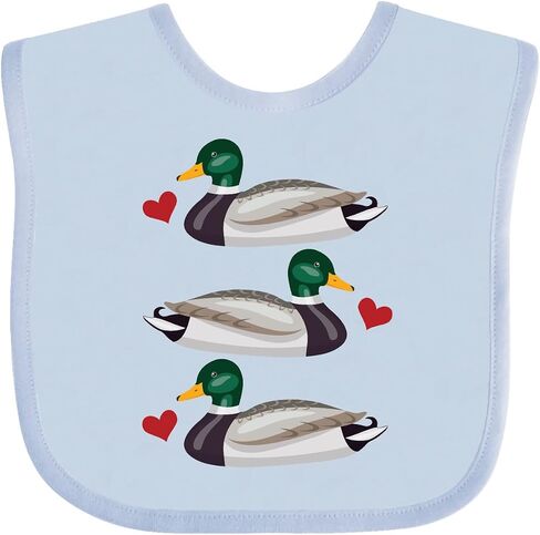 Inktastic Mallard Ducks Baby Bib in Kuwait