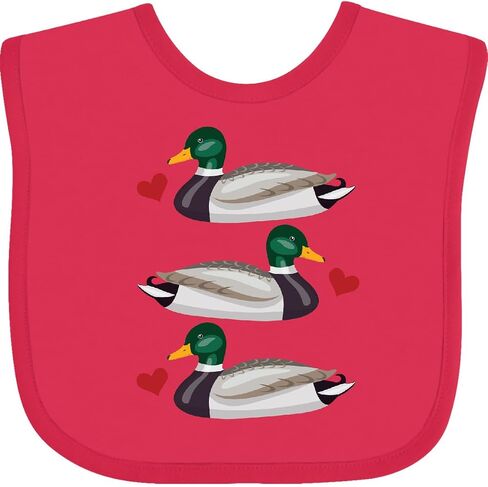 Inktastic Mallard Ducks Baby Bib in Kuwait