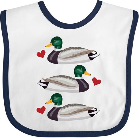 Inktastic Mallard Ducks Baby Bib in Kuwait