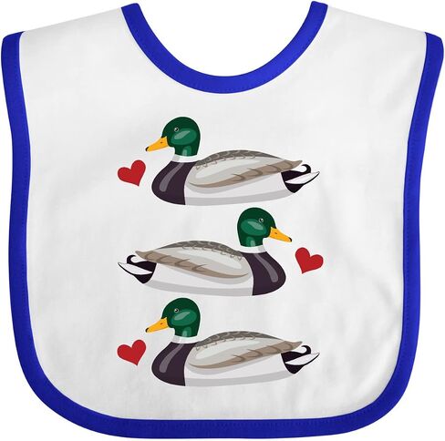 Inktastic Mallard Ducks Baby Bib in Kuwait