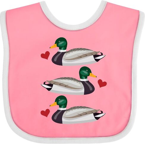 Inktastic Mallard Ducks Baby Bib in Kuwait