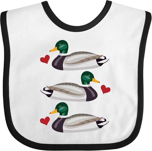Inktastic Mallard Ducks Baby Bib in Kuwait