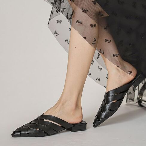 ملجأ من أصابع القدم المدببة للنساء منخفضة الكعب مكتنزة مثيرة عاريات الكعب الكعب Slingback Slingback Summer Reciders شريحة لحفلات لباس الحفلات غير رسمية in Kuwait