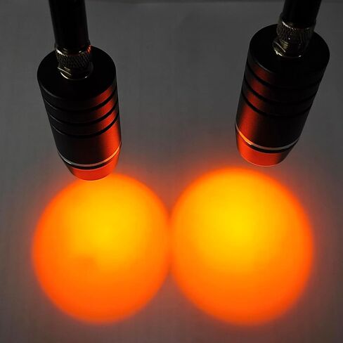 Microscope Light Source Dual Gooseneck Spotlight 3W 6500K for Lab, Industrial, Biological Stero Microscope Illuminator for Electronic PCB Watch Repair (Light Head-Blue) in Kuwait