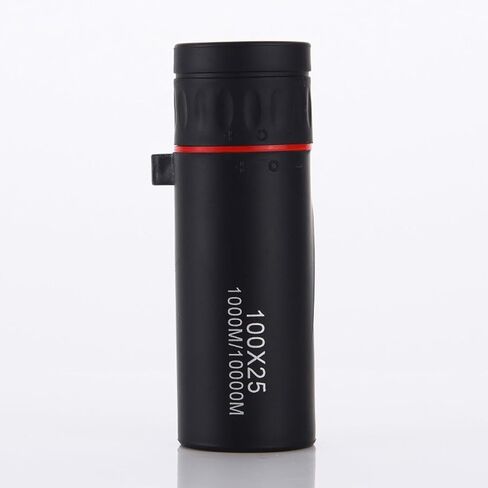 Monocular Telescope - 10X25 High Definition Weatherproof Pocket Telescope Monoculars for Birds Watching/Wildlife/Hunting/Camping/Hiking/Living/Concert in Kuwait