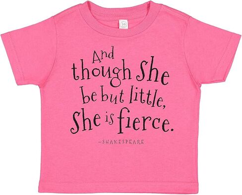 على الرغم من أنها لا تكون سوى القليل من Shakespeare Quote Toddler T-Shirt in Kuwait