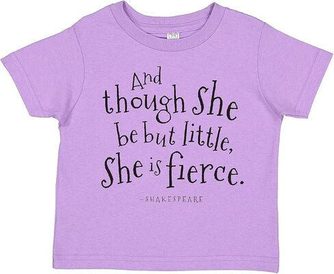 على الرغم من أنها لا تكون سوى القليل من Shakespeare Quote Toddler T-Shirt in Kuwait