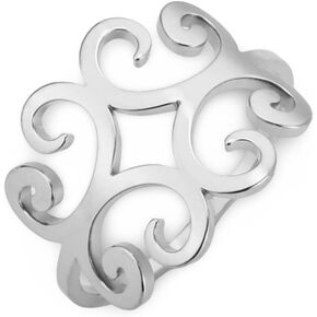Butterfly Pattern Ring For Women Geometry Stainless Steel Rings Party Gifts Jewelry