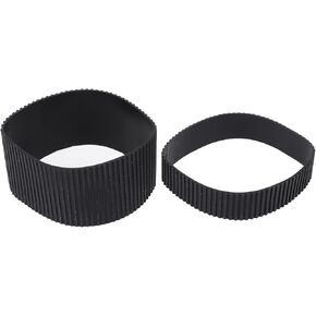 2pcs Lens Rubber Grip, Rubber Camera Lens Zoom and Grip High Elasticity Non Slip for 28mm 75 mm F2.8