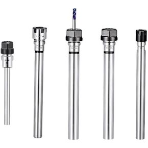 1PC تمديد قضيب دقة 0.003 C10 C12 C20 C20 C25 ER1 ER16 ER16 ER20 ER25 BT ER ROD TOOL TOULDER TOOLER COLLET (0.003 ، C10-ER8M-150L)