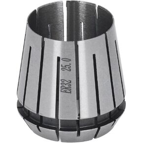 ER32 Spring Collet Chuck | Cemented Carbide Lathe Accessory for Milling Machines/Engraving Machines | High Elasticity & Firm Clamping | Fine Ground & Quenched (D=25mm)
