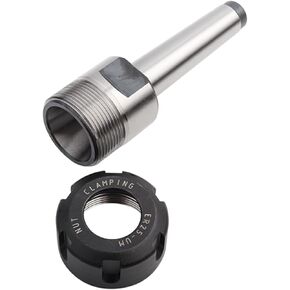ER25 MT2 M10 Taper Collet Chuck Holder Ground CNC Milling Tool Adapter for Lathe, Drill Press Milling Machine Carbon Steel, 1-16mm Clamp Capacity