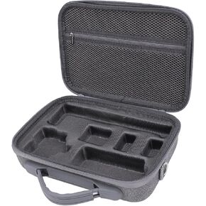 كاميرا ABTOOLS ACTION CAMERATE CASE for Action 5 Pro ، حالة حمل كاميرا الحركة ، حقيبة تخزين واقية ذات سعة كبيرة ، دليل على الاهتزاز